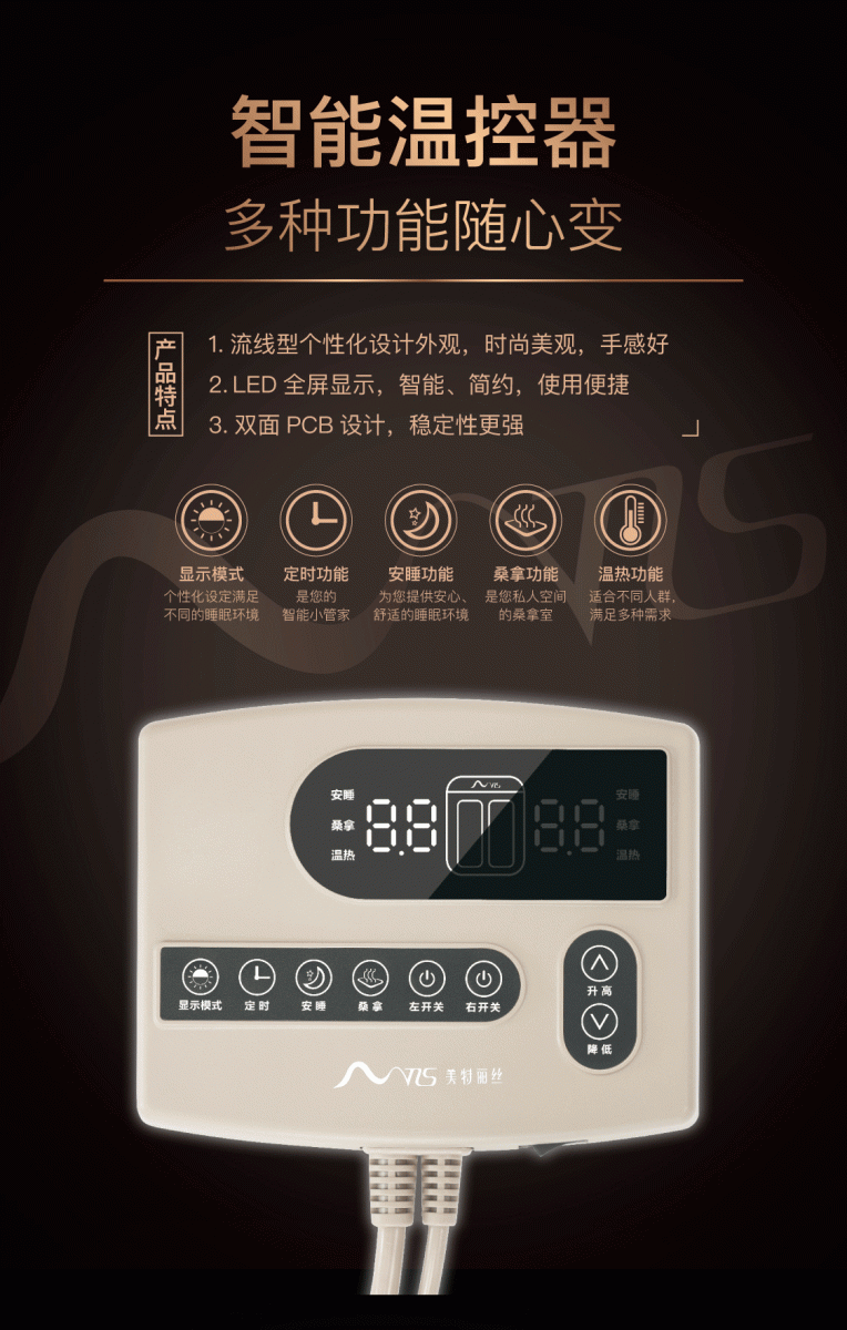 新生活集團_新生活化妝品_美特麗絲碳纖維安睡褥墊