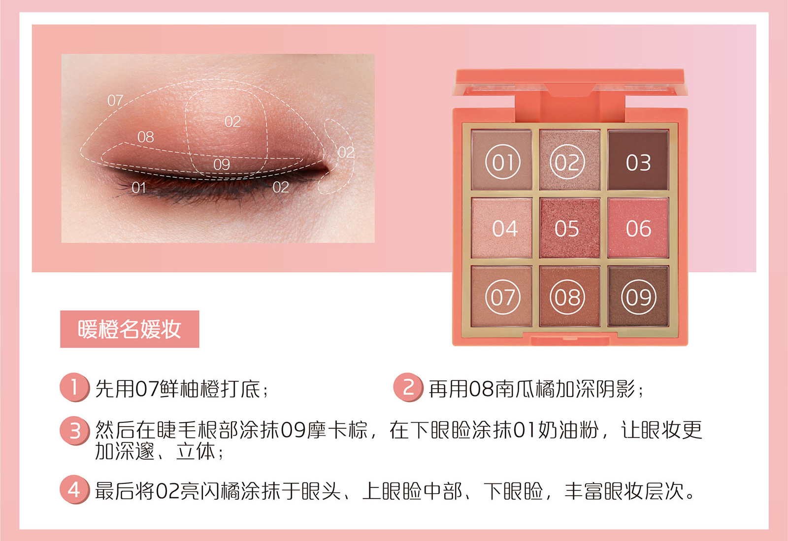 新生活_新生活集團_新生活化妝品_美之嬌_絲域_傾心_九色眼影